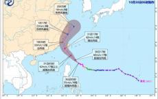 中央气象台发布台风蓝色预警、大风黄色预警