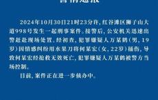 警方通报19岁男子校内持刀伤人致死 因情感纠纷所致