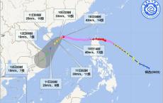 “银杏”成为11月影响海南最强台风 超强风力达16级