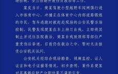 珠海驾车撞人事件35死43伤 肇事司机已被控制