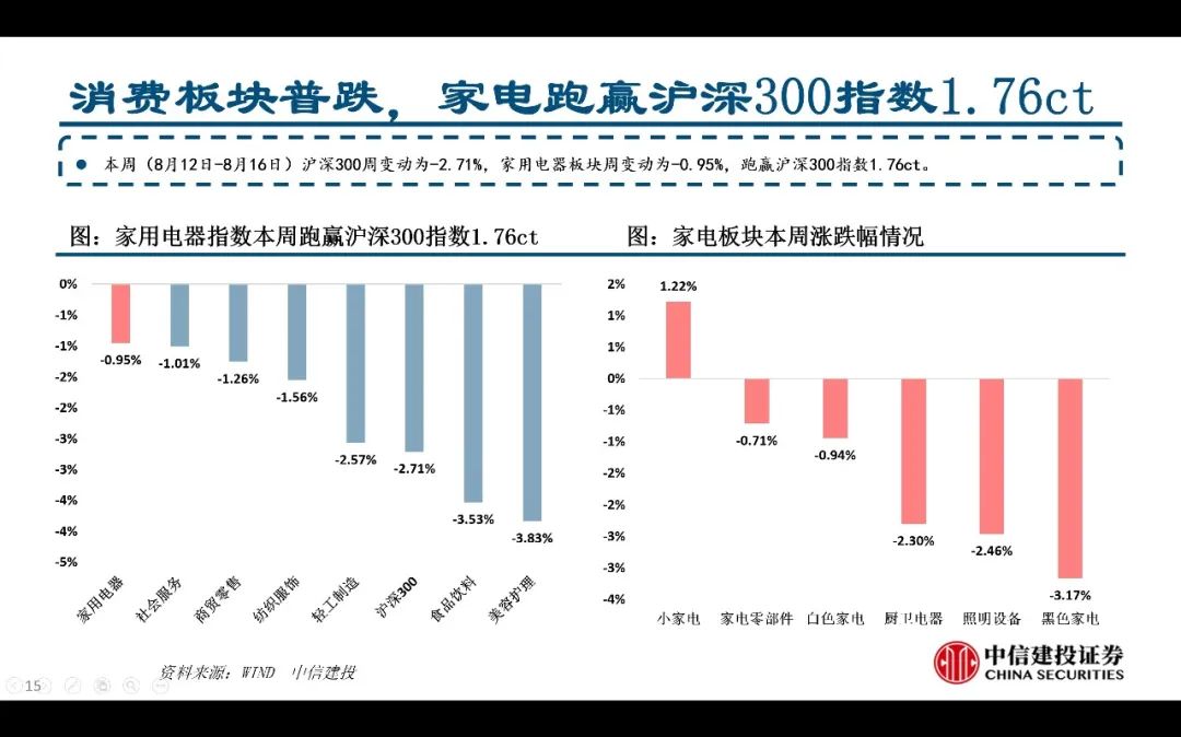 【中信建投家电 | 动态】以旧换新短期成效初显，头部品牌优势突出（2024年9.2-9.6周观点） - 拷贝